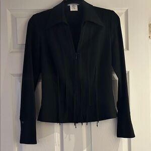 Elegant Black Women's Jacket/ Blouse